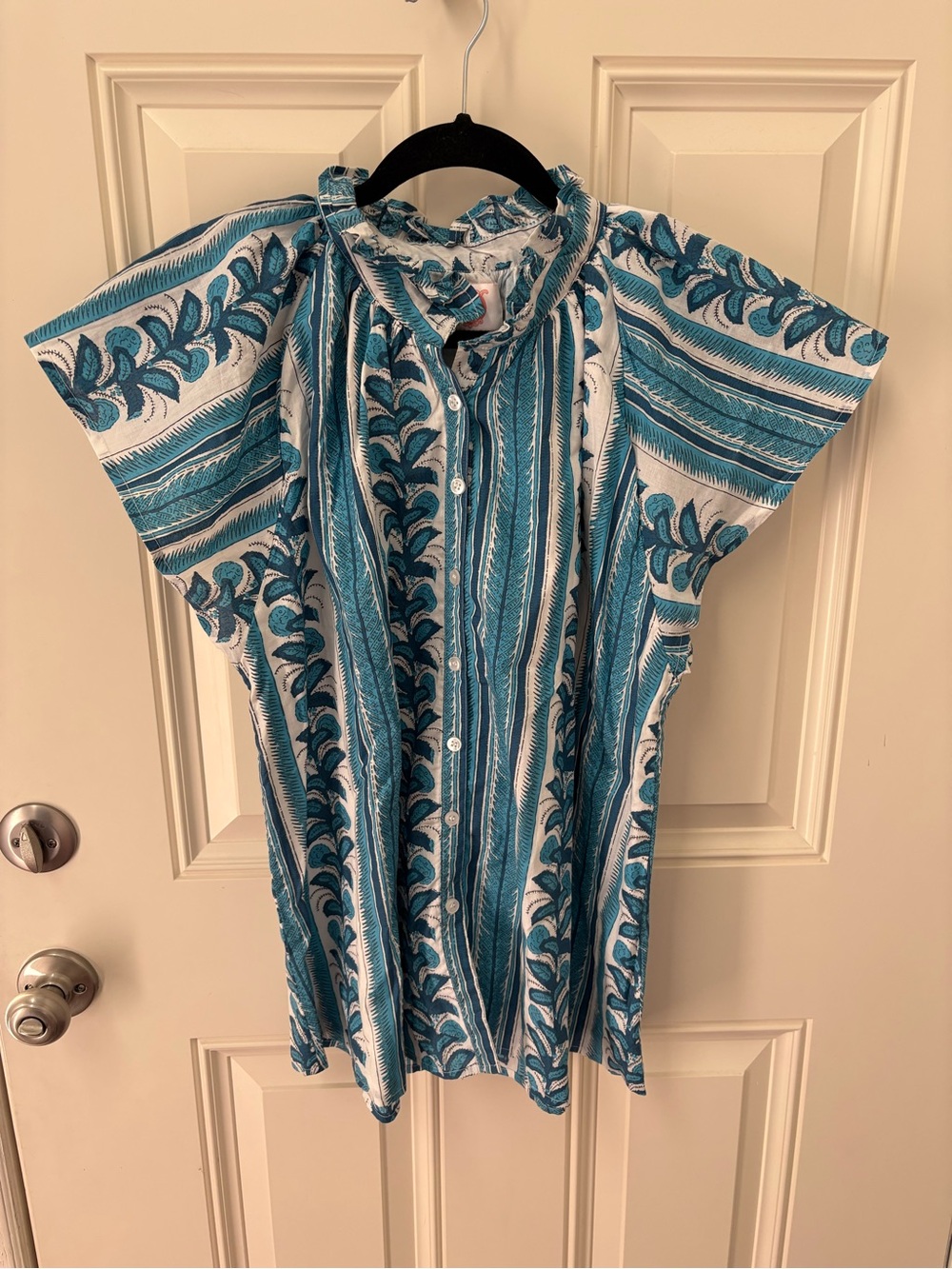 Victoria Dunn Bays Blouse Size XL
